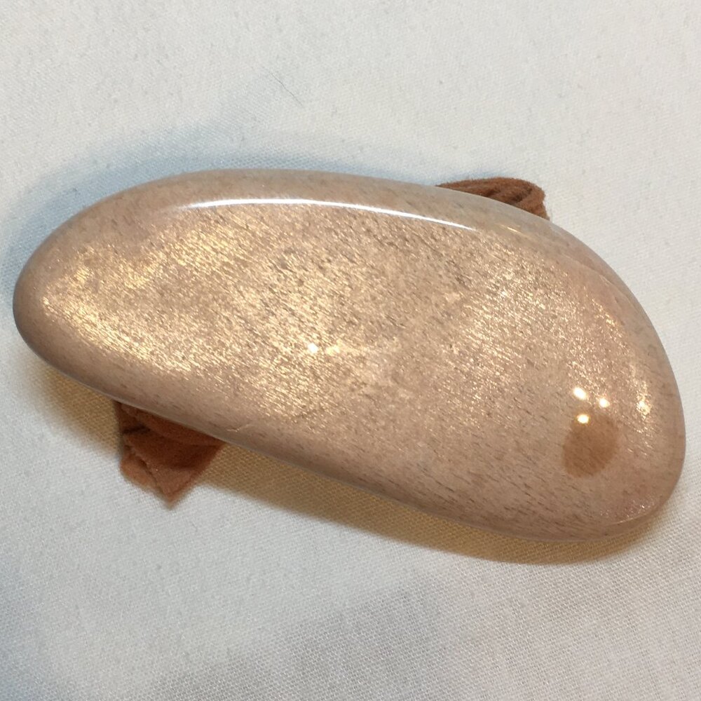 Shimmery Peach Galet